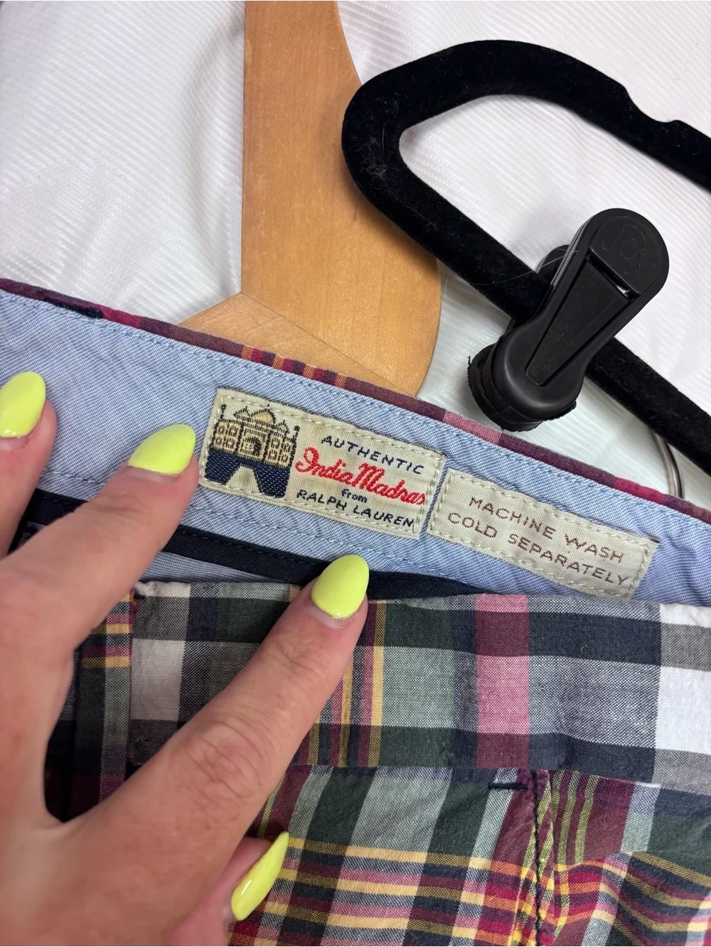 Polo Ralph Lauren India Madras Plaid Shorts